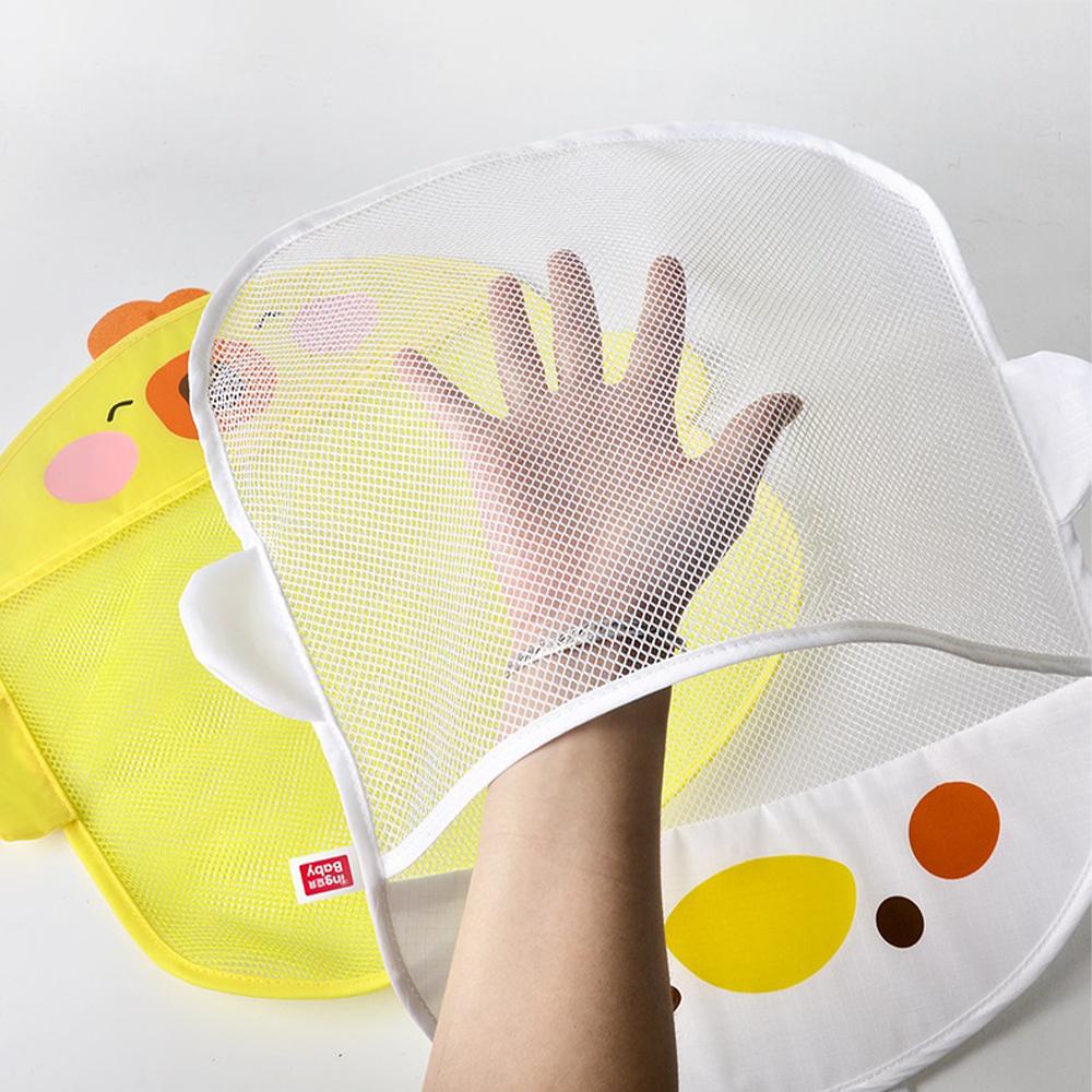 Детские игрушки для ванной, милая утка, сетка, сумка для хранения игрушек, прочная с присоской, сумка для игр для ванной, органайзер для ванной, водные игрушки для детей