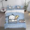 Почакко Sanrio Пододеяльник Мультяшный Щенок Аниме Одеяло Стеганое Одеяло 100% Полиэстер Постельное Белье Размер Твин Детский Подарок