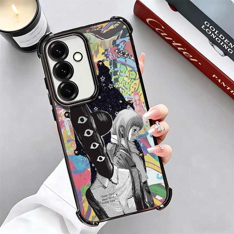 Мягкий чехол для телефона Oyasumi Punpun Anime для Samsung A17 A27 A07 A37 A57 A16 A56 A15 A55 A14 A54 A13 A53 A26 A36 A25 A35 A24 A34 A23