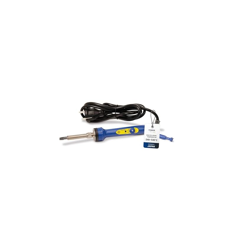 Паяльник HAKKO FX601-01 с регулировкой температуры, тип: диск, высокая теплоемкость, для витражей