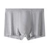 Men S Cotton Mid Waist Solid Breathable Antibacterial Boxer Briefs Plus Size