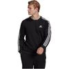 adidas Casual Sports Round Neck Stripe Pullover Dark Blue Men's GK9079