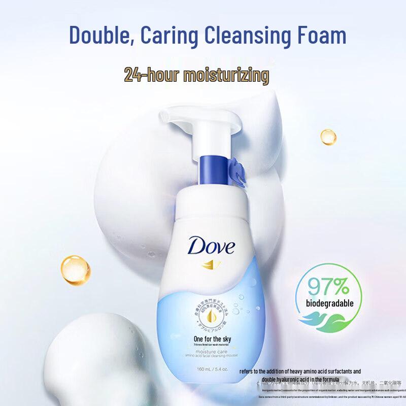 DOVE Увлажняющая Очищающая Пена