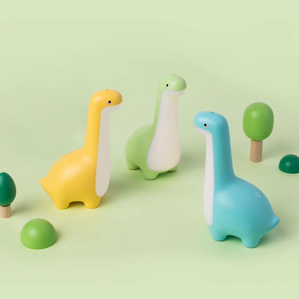 Лампа-таймер для защиты глаз Динозавр Ночник для сна Милый ночник Прикроватный