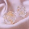 KNIKOO Серьги с цветком розы для женщин, модные серьги с цветком, ювелирные изделия для свадебной вечеринки, подарки, серьги