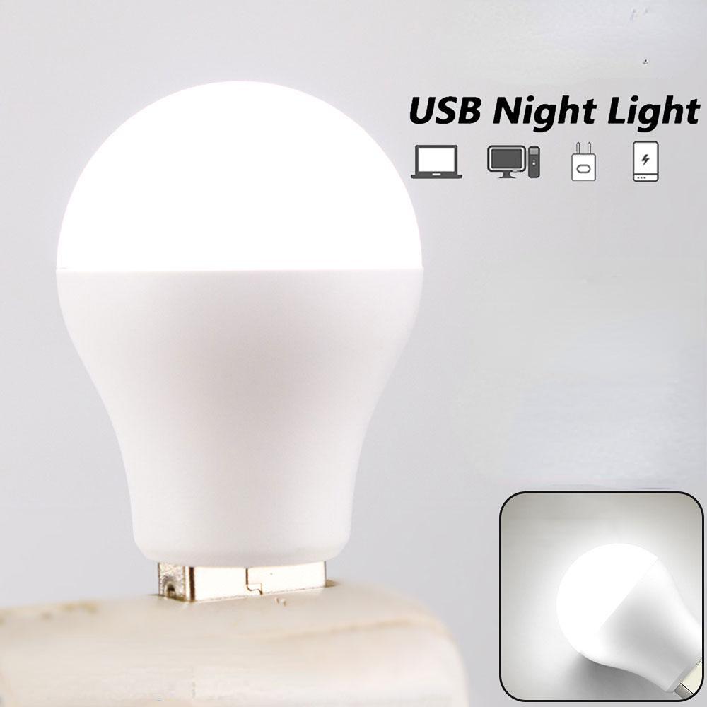 1 шт. USB-клавиатура 5 В светодиодные ночные огни для Power Bank компьютера ноутбука