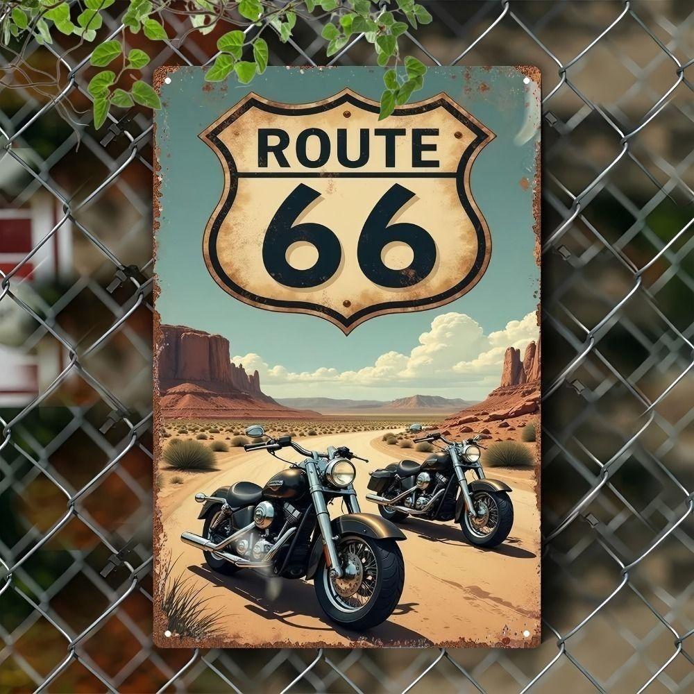 Moto Metal Interior Plaque In the Garage In the Bar On the Wall 20x30cm