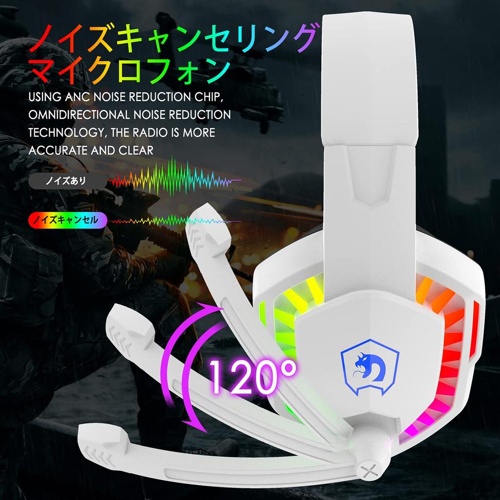 Mamba Snake Gaming and Headphone Converter USB Multimedia 2400 DPI Adjustable 6 Mouse Gaming RGB Compatible with Headset Keyboard, Mouse, Set,