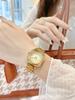 Retro-Style Women'S Watch Simple, Fashionable, Light Luxury, High-End Square Versatile Quartz Watch, Elegant Ladies' Wristwatch.