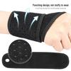 Heated Compression Wristband for Sports: Wrist Support for Badminton, Weightlifting, Rock Climbing, and More