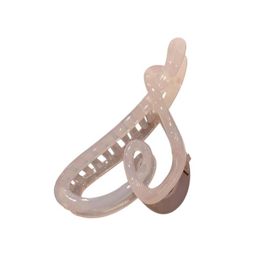 Женская заколка для волос Полый дизайн в форме сердца Нескользящая Прочный захват Заколки для волос Задняя часть головы Зажимы для волос для душа День Святого Валентина Аксессуары для волос