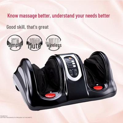Многофункциональный электрический массажер для ног и икр с пультом и подогревом