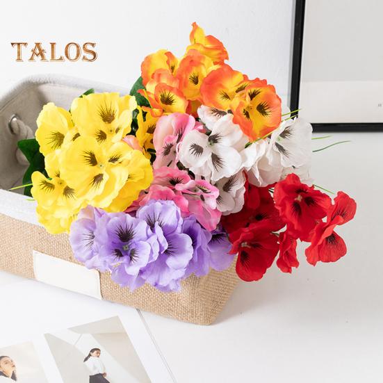 Искусственный цветок тонкой работы реквизит для фотосессии яркий цвет красивый искусственный ирис бабочка цветок дорожный декор свадебное украшение