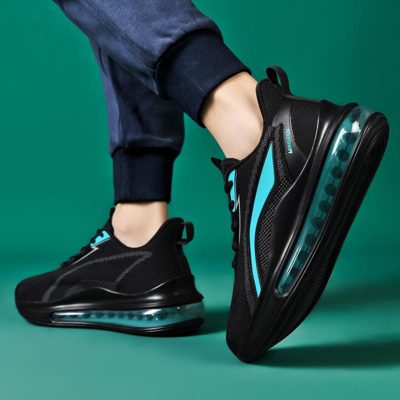 Мужские весенние и осенние кроссовки с подушкой для рук, спортивная повседневная обувь