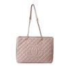 Women's Fashion Diamond Pattern Chain Tote Bag