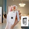 Розовый чехол для ключей из натуральной кожи для BMW F30 F31 F32 F34 F20 F21 F07 F10 1 3 5 7 серии X1 X3 G01 X4 G02 X5 F15 F16 M3 M4