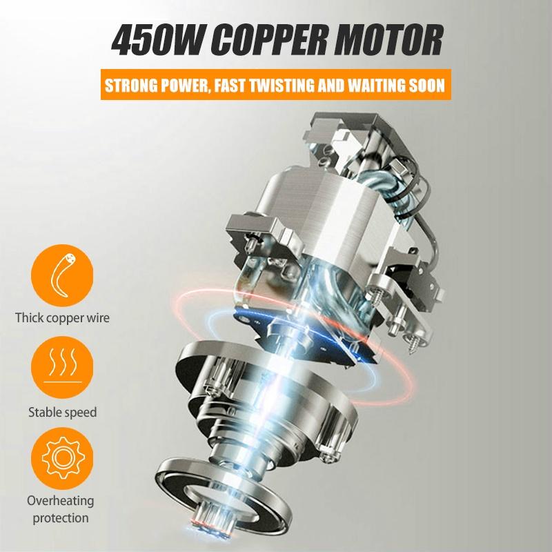 800W Electric Meat Grinder Food Mixer Blender 3 Speed Stainless Steel Electric Chopper Mincing Machine Food Processors 5L