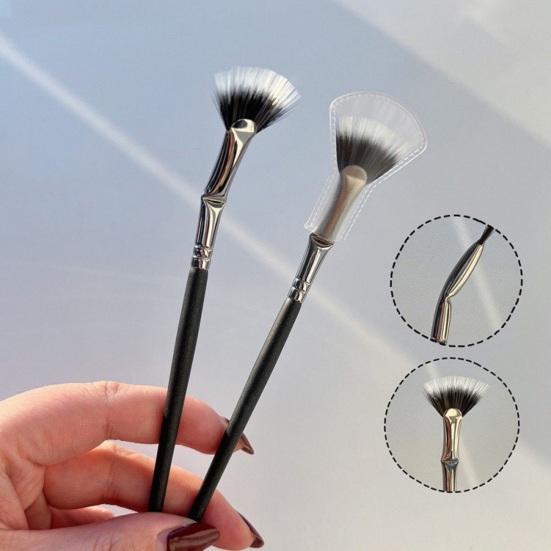 Brush Synthetic Fiber Eyelash Brush for No Smearing Clumping Lash Wand Brush