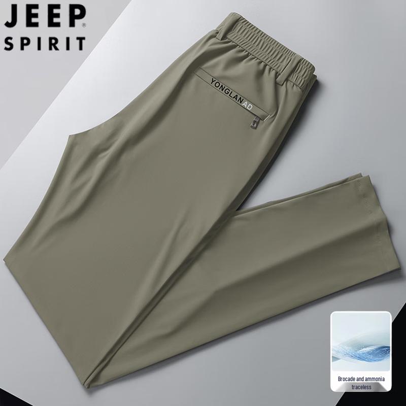 Мужские свободные прямые повседневные брюки JEEP SPIRIT