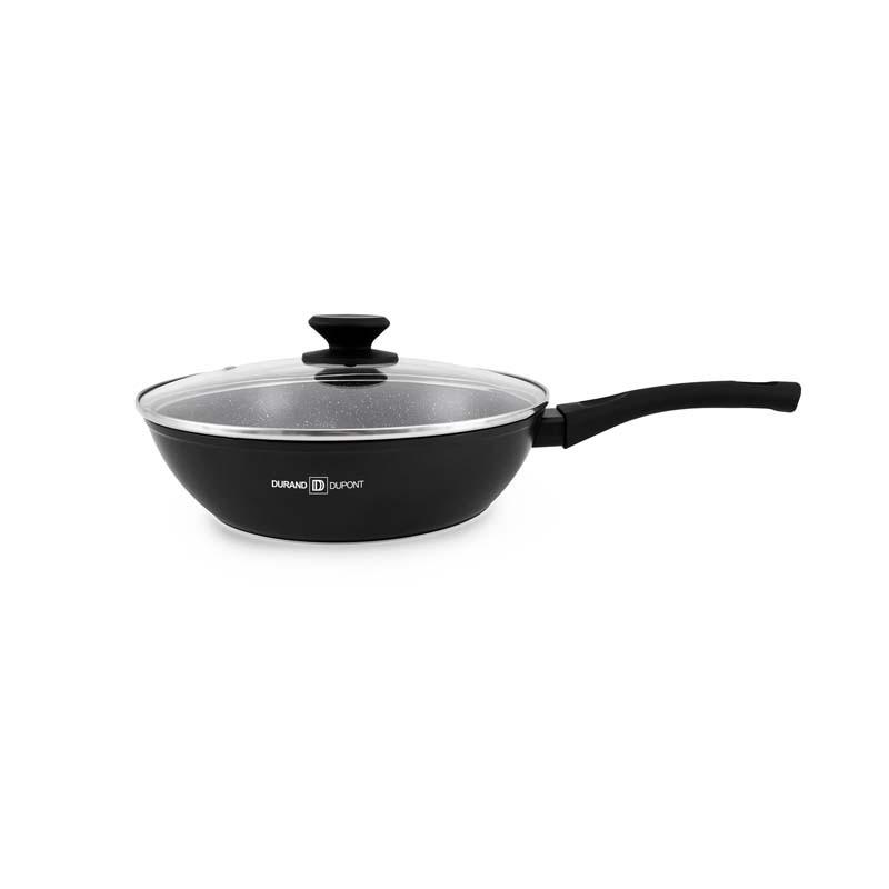 Sauteuse En Aluminium Noire De 24 Cm Doris St24tfi De Durand Dupont