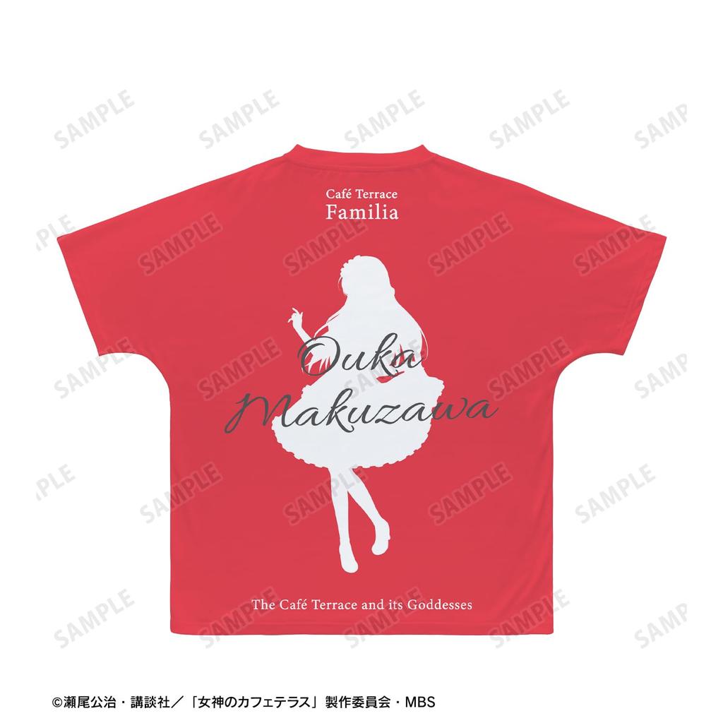 Goddess Cafe Terrace Makuzawa Ouka Full Graphic T-Shirt Unisex XS Size