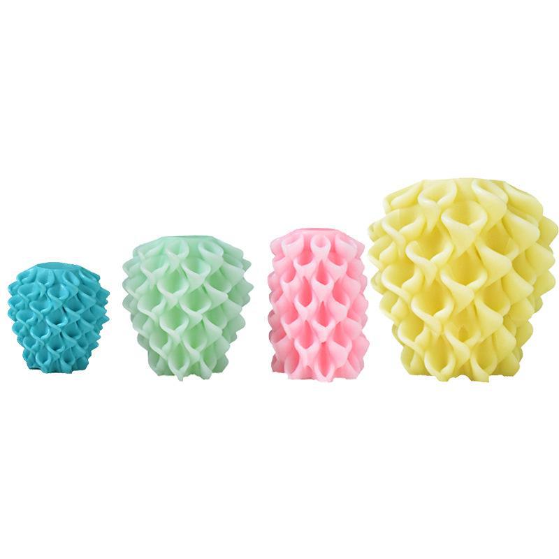 Chou Kai Morning Glory Scented Candle Silicone Mold - DIY Simple Aromatherapy Plaster Diffuser Stone Mold