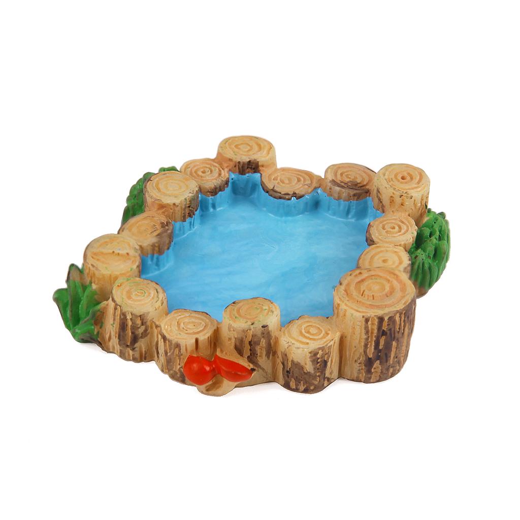 Miniature Landscape Fairy Garden Accessories Mini Lighthouse Water Well Bridge Cottages Ornament DIY Miniature Garden Decorarion