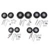 Od 40-54Mm Luggage Suitcase Replacement Wheels Repair Kit Axles Deluxe