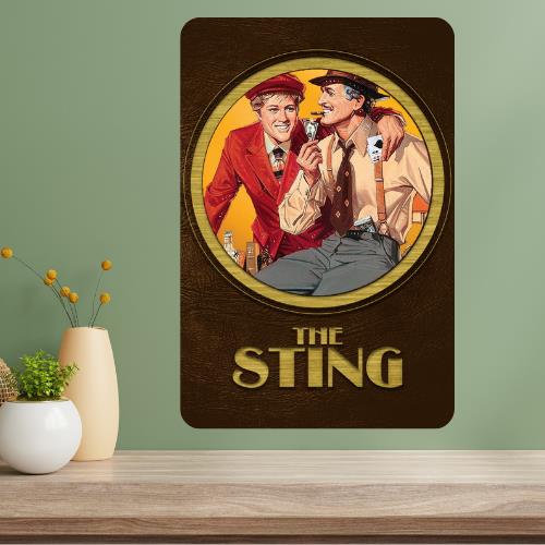 The Sting Classic Movie Metal Poster Sign