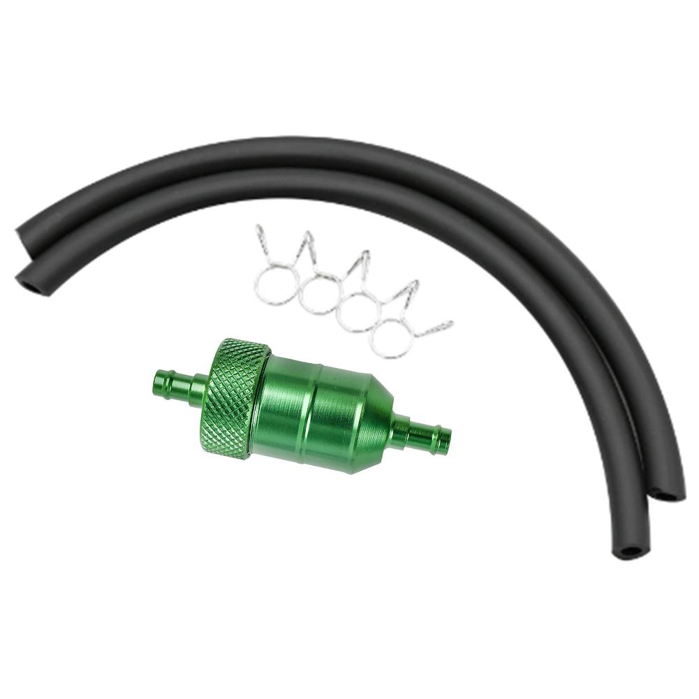 Aluminum Alloy Oil Filter for Motocross ATV Kart Dirt Bike Fits 8mm Fuel Systems Enhances Fuel Flow and Engine Performance