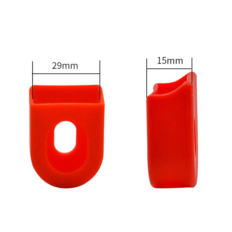 1 Pair Bicycle Crank Boots Protective Cover Soft Silicone MTB Road Bike Crank Cover Sleeve Superlight 8 Colors Supply