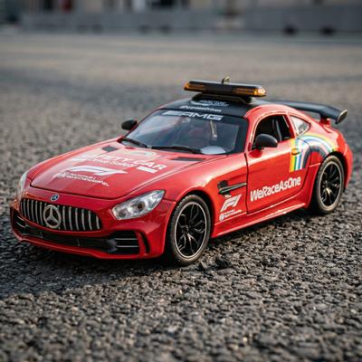 1:24 Mercedes Benz AMG GT GTR Машина безопасности S W140 320SEL GLE 350 450 E300 ONE 500K 300SL Модифицированный Суперкар Литой Металлический Модель Игрушка