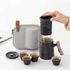 Portable Ceramic Travel Tea Set