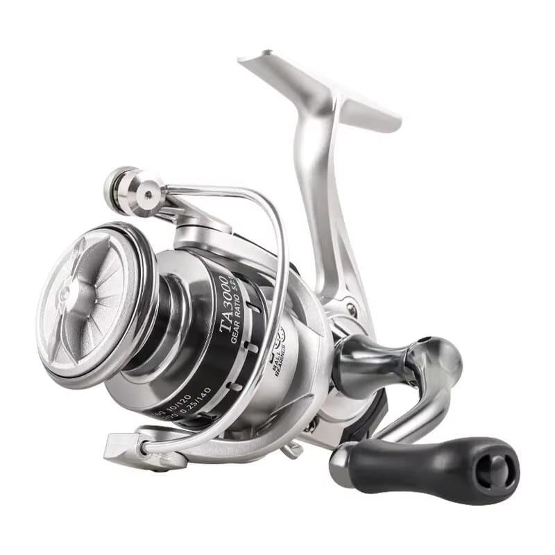 New Spinning Fishing Reel Ultra Light Maximum Drag 10kg Spinning Metal Rocker Arm Fishing Reel for Carp Pike Bass Fishing Coil 2000-7000 Series