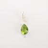 Handmade Peridot Gemstone 925 Sterling Silver Jewelry Pendant 1.40" Gift For Her PP-12-8