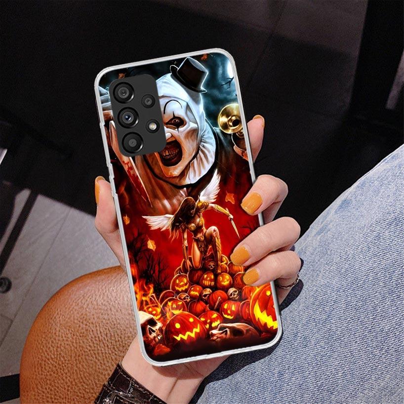 Чехол для телефона Ужастик Террифаер для Samsung Galaxy A17 A16 A15 A14 A13 A57 A56 A55 A54 A53 A37 A36 A35 A34 A33 A26 A25 A24 A23
