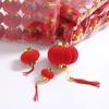 25/30pcs Lantern Hanging Chinese Traditional New Year Pendant Red Lanterns Home Garden Yard Hanger Party Decoration Supply