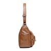 Leather Armpit Bags For Women Shoulder Crossbody Bag Ladies Vintage Underarm Handbags Suitable For Mothers Mom To Use