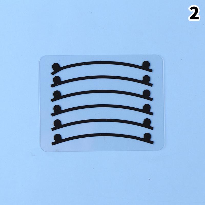 6 шт. Силиконовые полоски для ламинирования ресниц Многоразовые подушечки для завивки ресниц Лента для перманентной завивки Принадлежности для наращивания ресниц Инструмент для макияжа