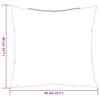 Sofa Cushions 4 pcs Gray 40x40 cm Fabric