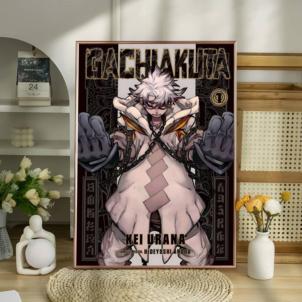 1 шт. Аниме G-Gachiakuta Постер Наклейка Печать Водонепроницаемое Настенное Искусство Для Гостиной Спальни Домашний Декор
