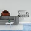 Миниатюрный диван-кушетка Одноместное кресло Модель Аксессуар для DIY Мебель Комната Микро-ландшафт Подарок