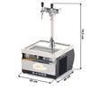Beer Dispenser - ICH-ZAPFE.DE - Kontakt 55 - 50L/h - 2 Lines - Stainless Steel