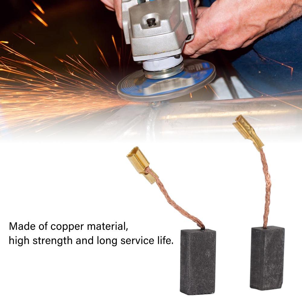 20pcs Replacement Kit Motor Carbon Brush 5x8x15mm Copper Carbon Motor Brush Grinder Machine