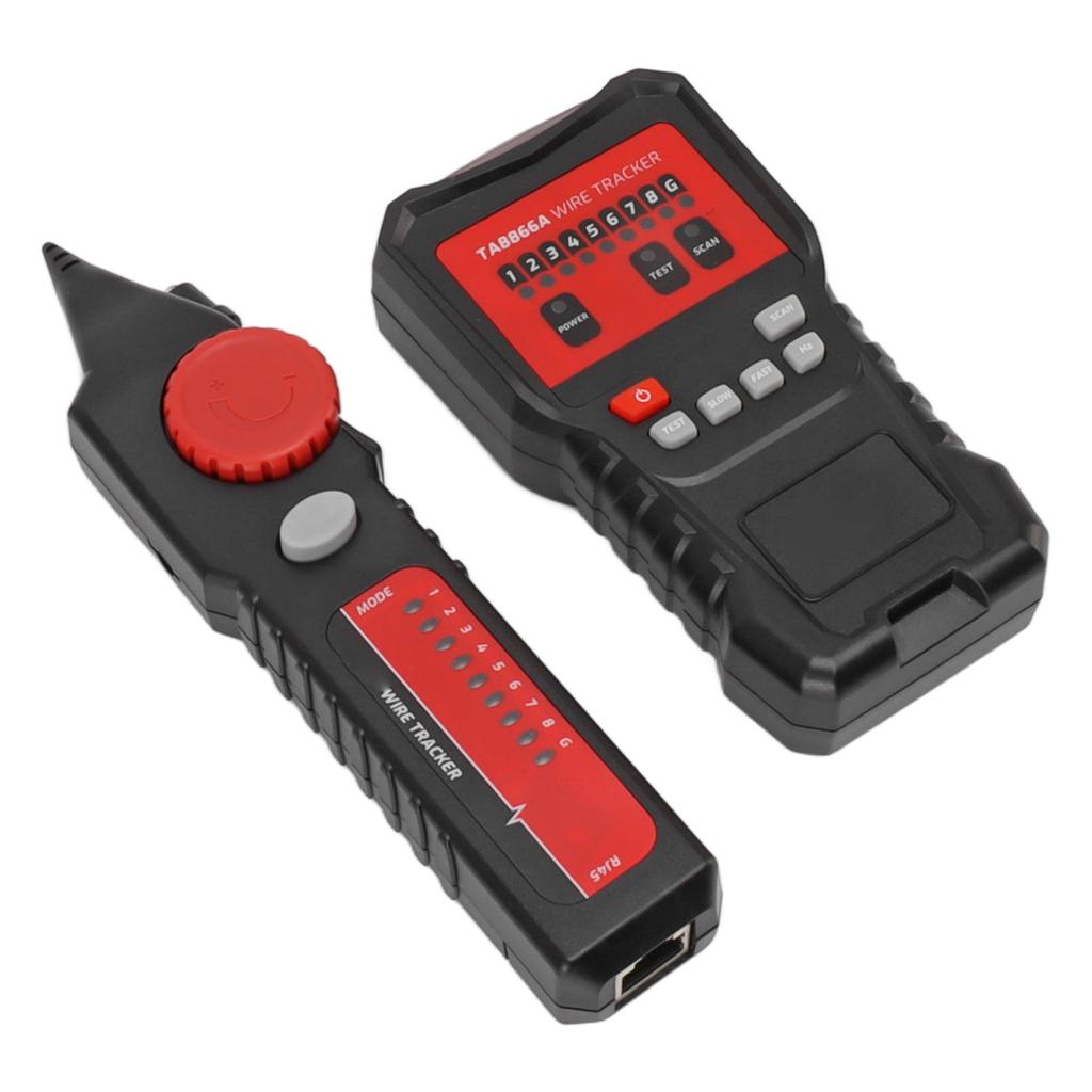 Электрический кабельный искатель со светодиодным индикатором, портативный сетевой телефонный кабельный приемник