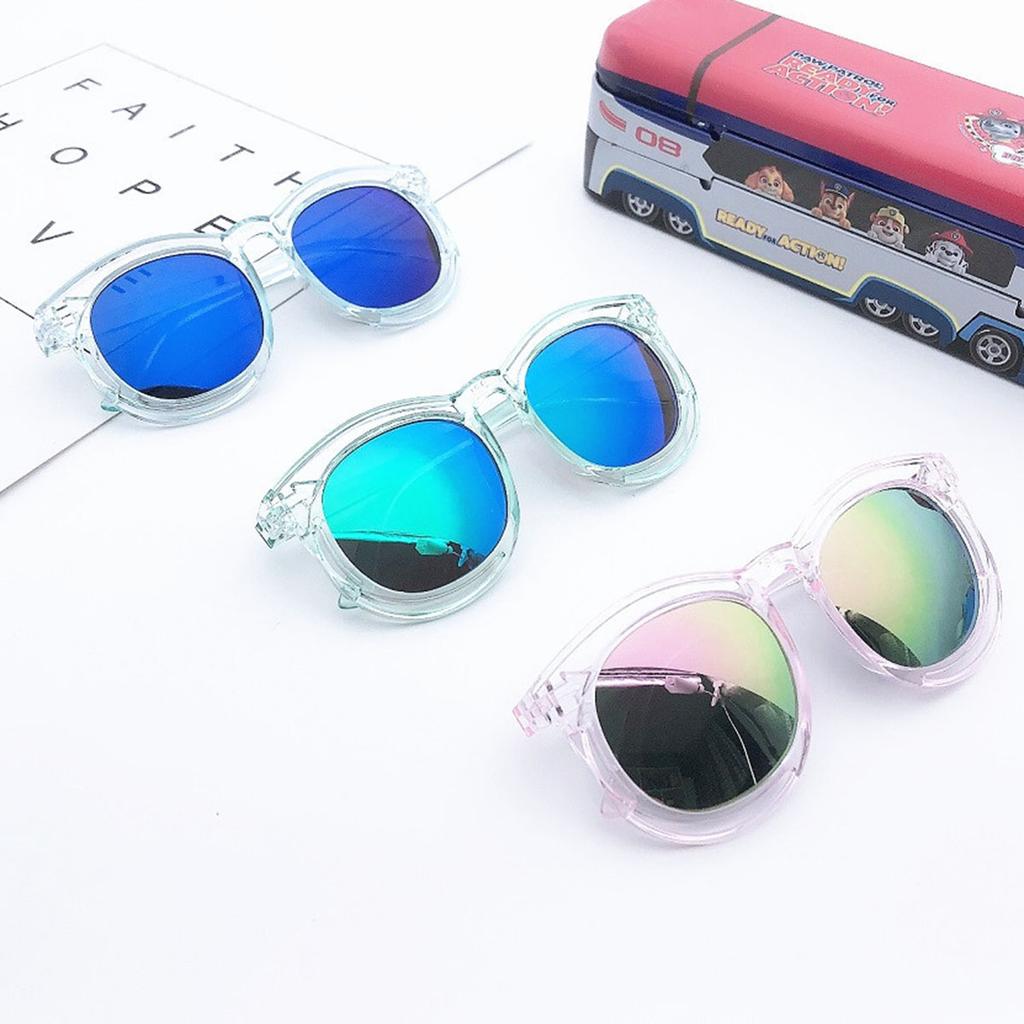 МОДА Детские солнцезащитные очки-бленды для мальчиков и девочек, модные, модные, милые, игрушечные очки с защитой от ультрафиолета