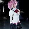 Косплей костюм школьной формы Puella Magi Madoka Magica, полный комплект с париком для Хэллоуина