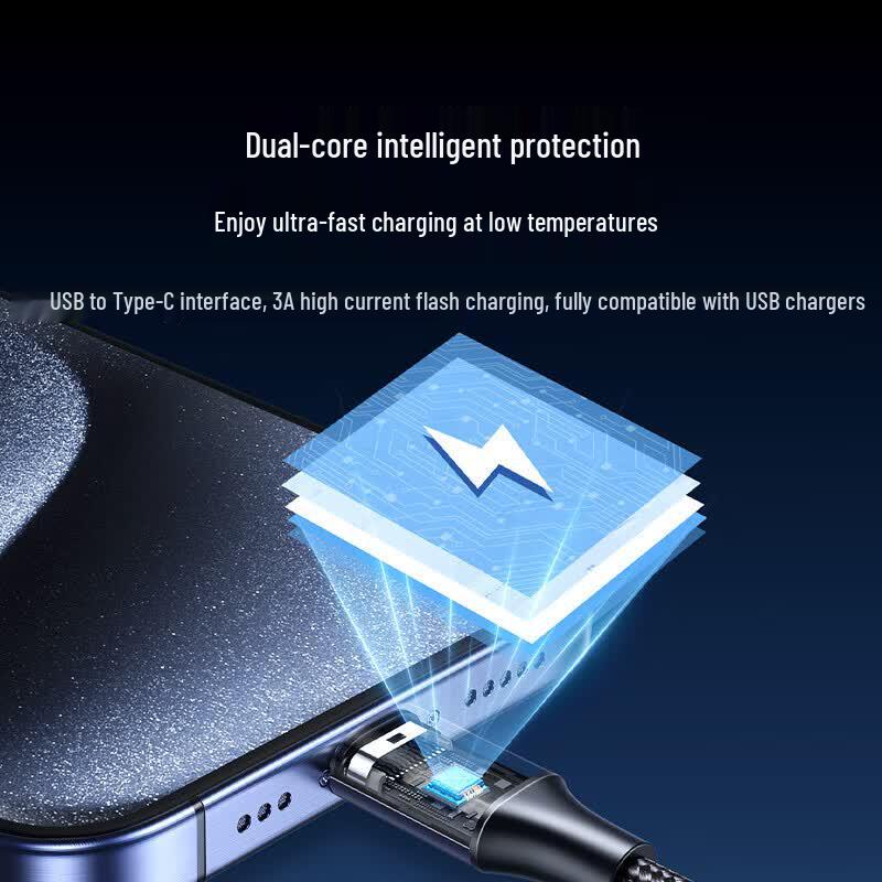 Ugreen Быстрозарядный кабель L514 USB на Type-C