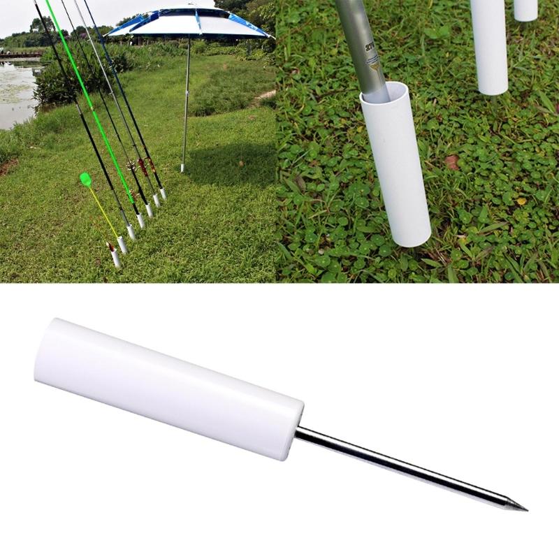 Улучшенный держатель для удилища для береговой рыбалки, держатель для удилища для рыбалки в грунте, стойка-подставка для удилищ, держатель для рыбалки для втыкания в грунт