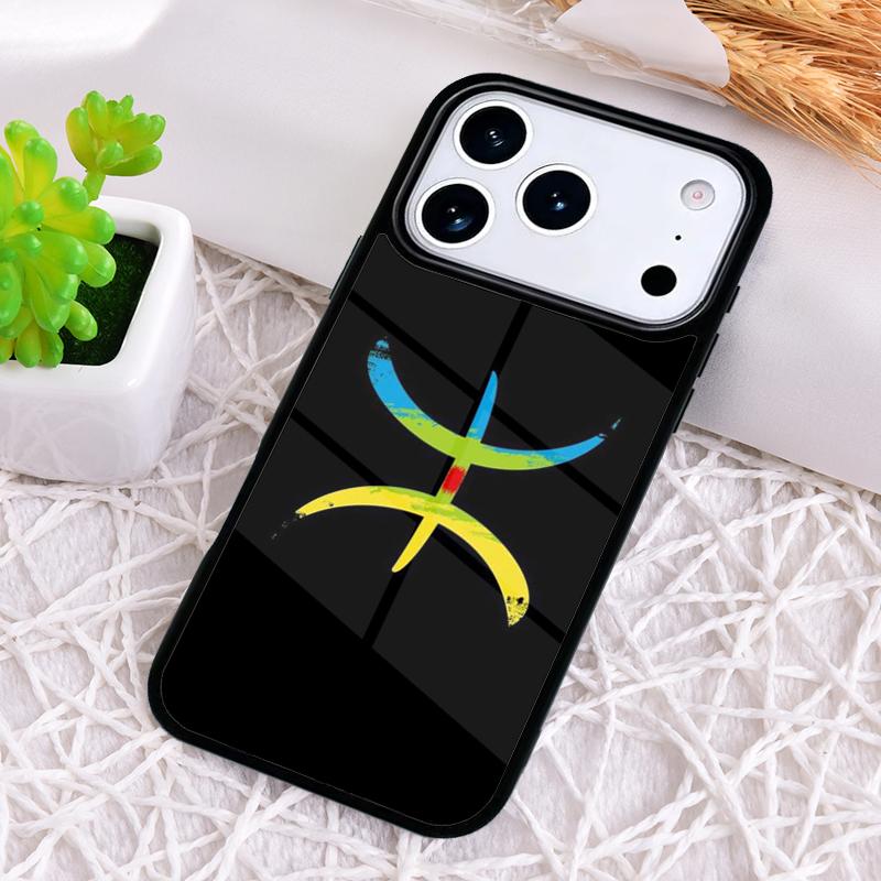 Amazigh Flag Phone Case for iPhone 17 Air 16 15 11 12 14 13 Pro Max Shockproof Cover